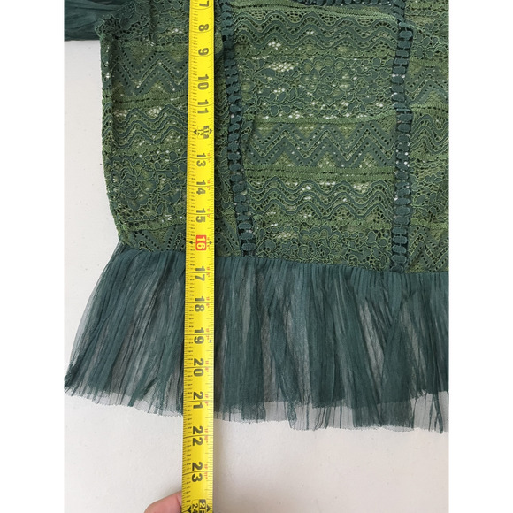 Fairy Grunge Whimsigoth Goblincore Victorian Edwardian Romantic Top M Ethereal - Picture 12 of 14